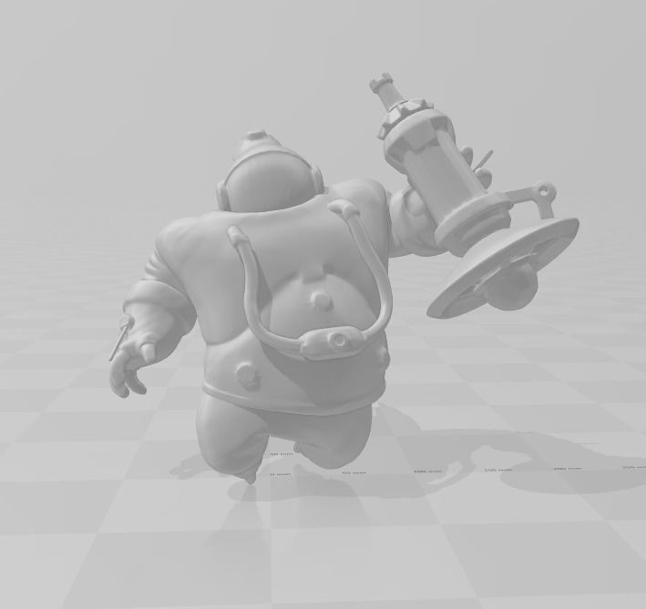 ASTRONAUT BARD 3D MODEL 3D print model_1