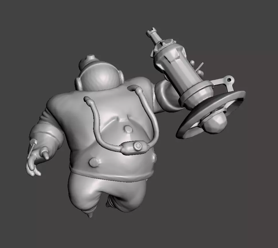 ASTRONAUT BARD 3D MODEL 3D print model_0