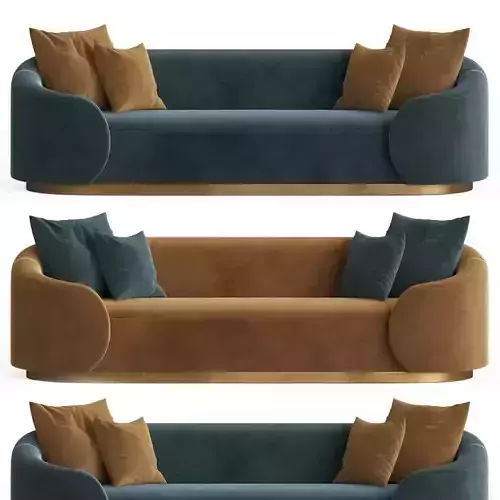 Eden Rock Sofa in Velvet Modshop1