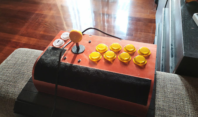 Arcade Joystick Console 3D print model