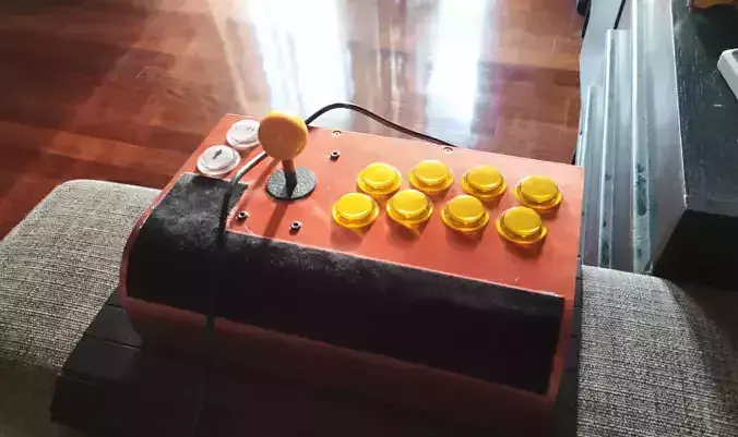 Arcade Joystick Console 3D print model