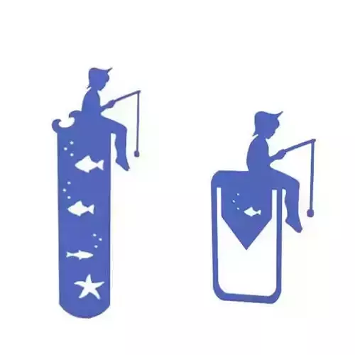 Bookmark and paper clip