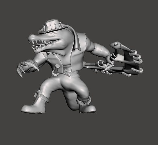Outback Renekton 3D Model Free 3D print model