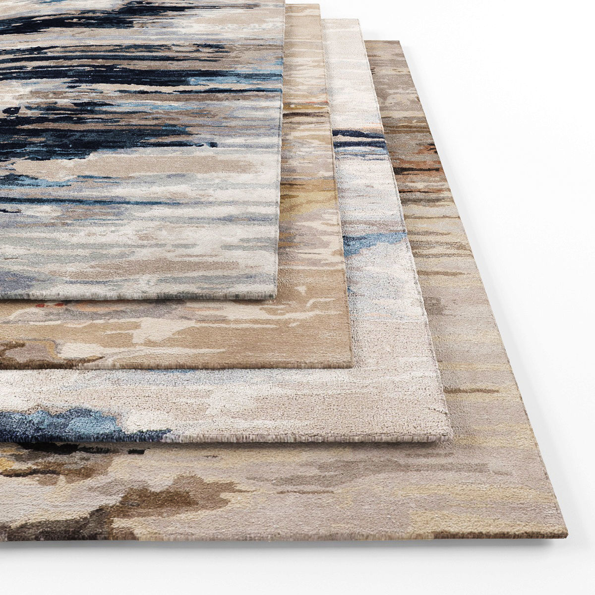 Rugs-1036 modern rugs for living room Low-poly 3D model_1