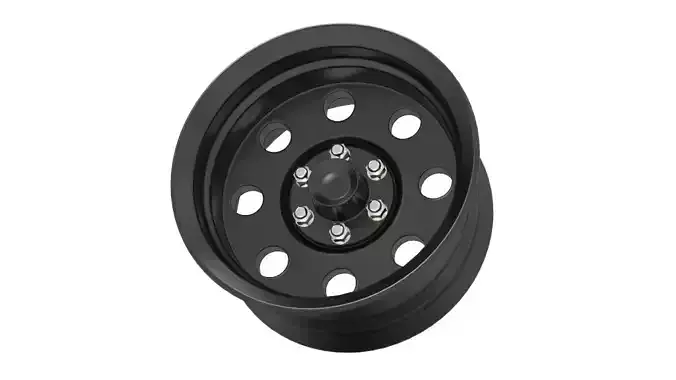 American Racing Baja Wheel  Satin Black Jeep  3D print model