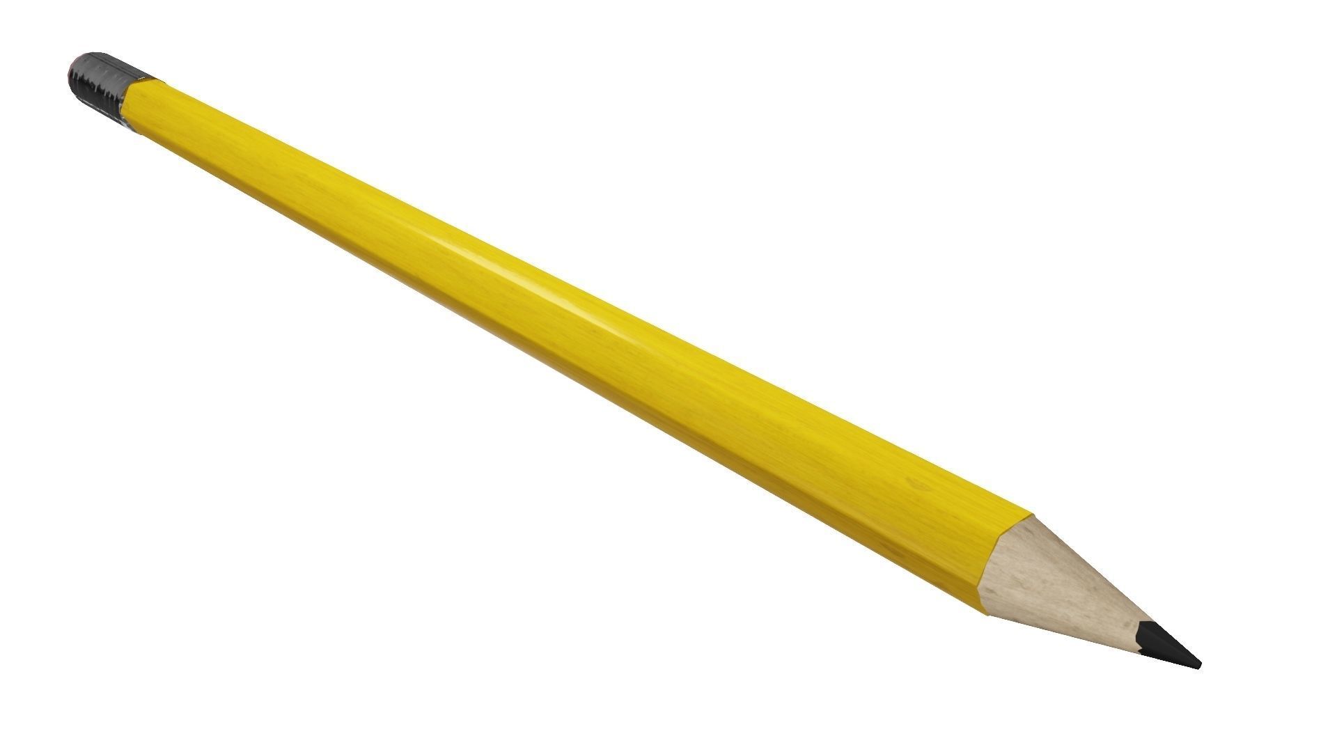 Pencil 3D Model 3D model_9