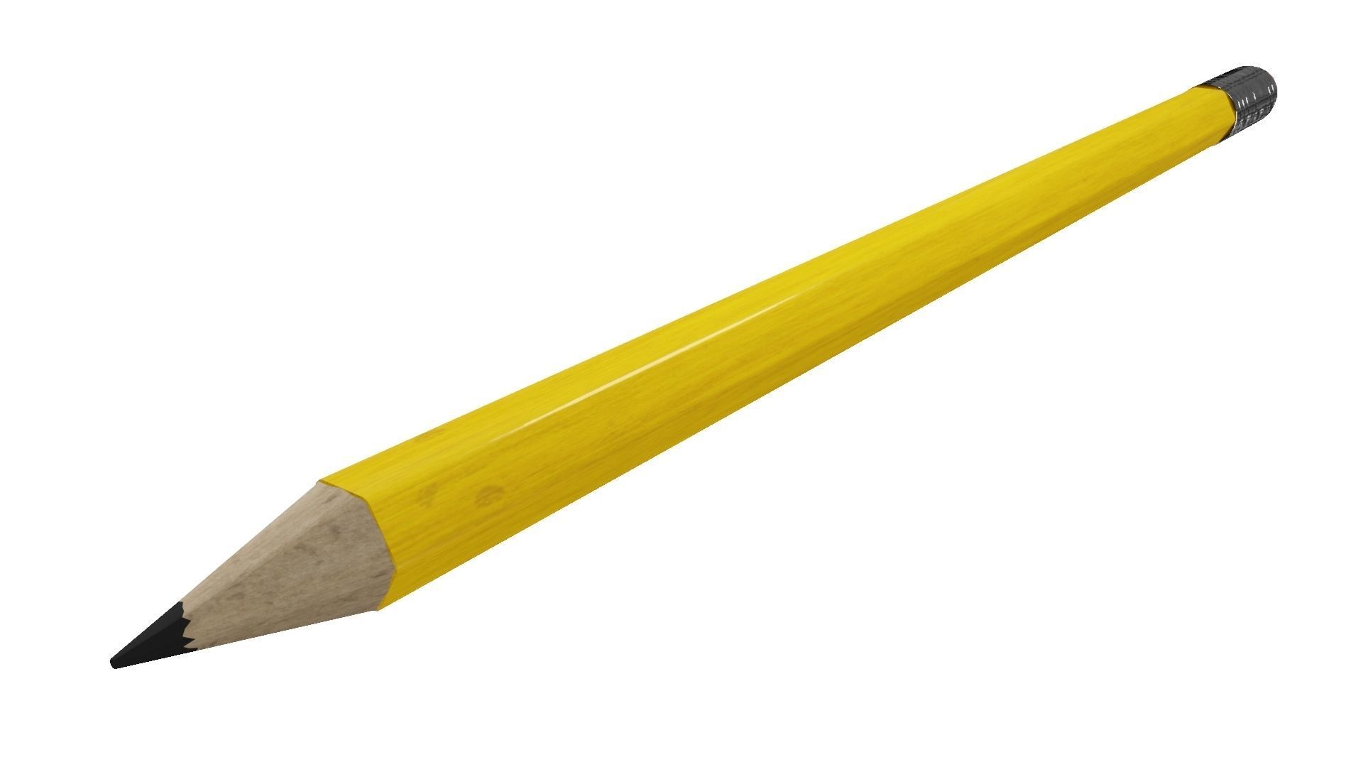 Pencil 3D Model 3D model_5