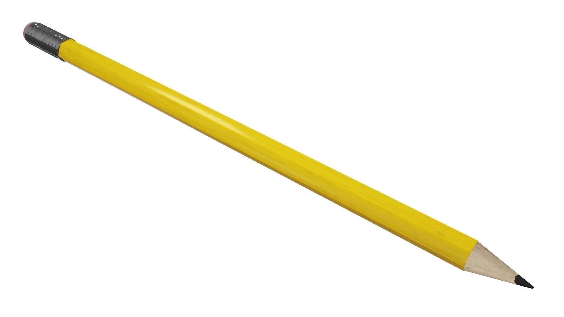 Pencil 3D Model 3D model_3