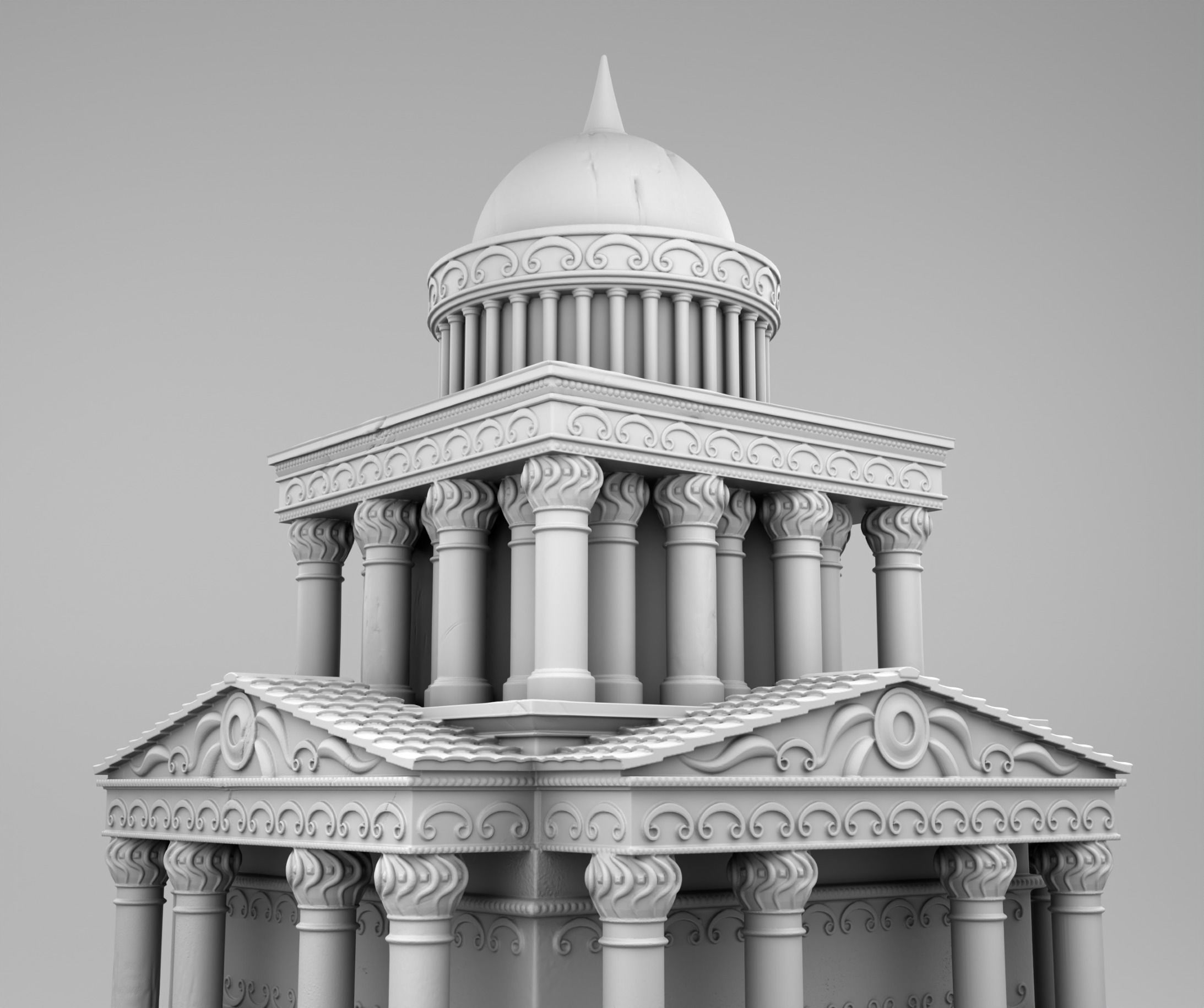 Greek Orthodox Church 3D print model_2