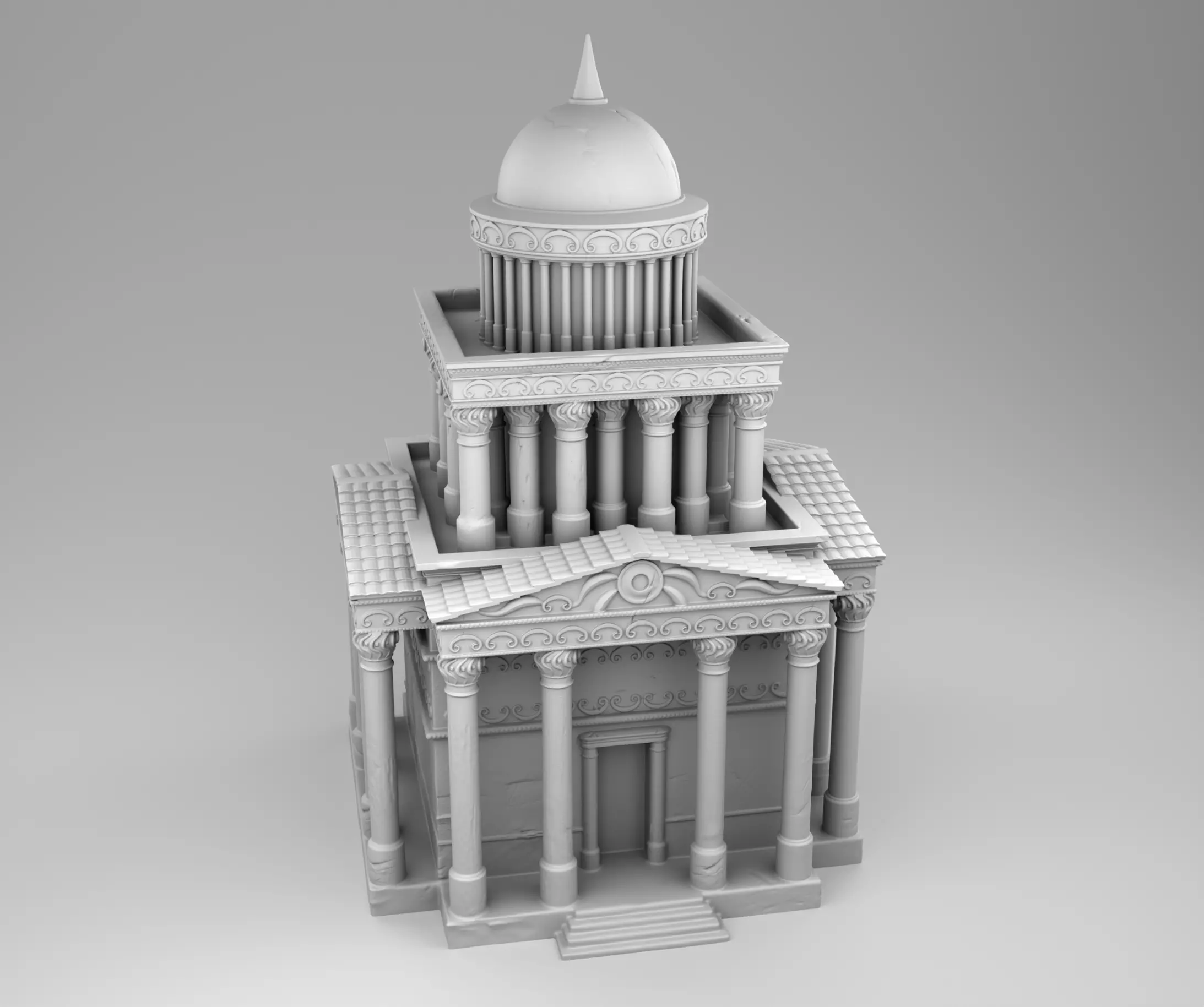 Greek Orthodox Church 3D print model_0