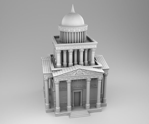 Greek Orthodox Church 3D print model