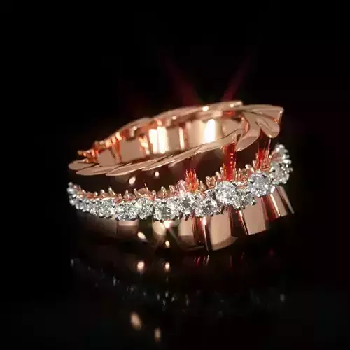 ARCHI DIOR ring  3D print model 3D print model