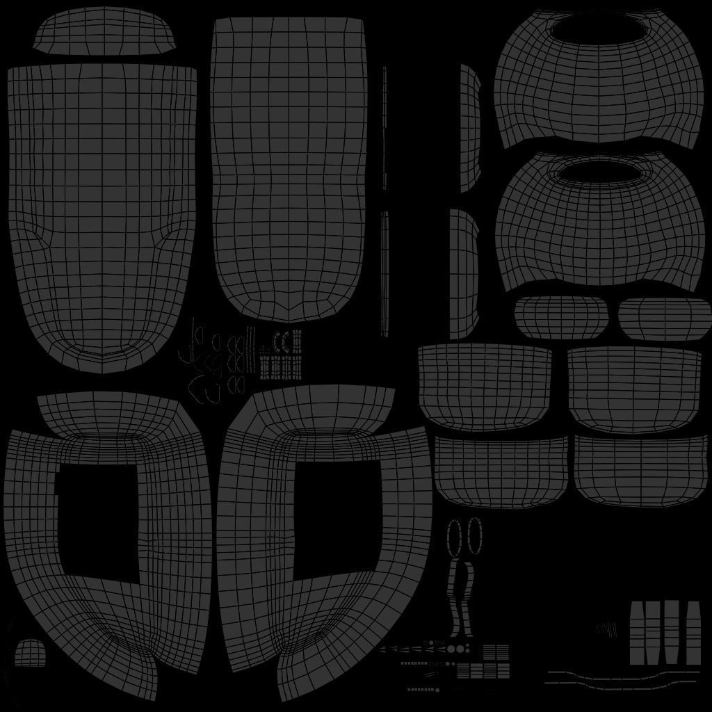 Daryls Walking Dead Bike Low-poly 3D model_6