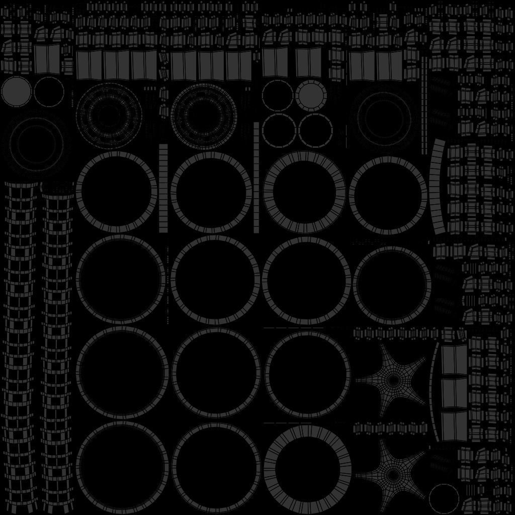 Daryls Walking Dead Bike Low-poly 3D model_8