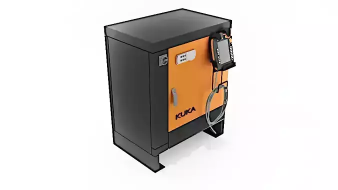 KUKA Box with KUKA pad 3D model
