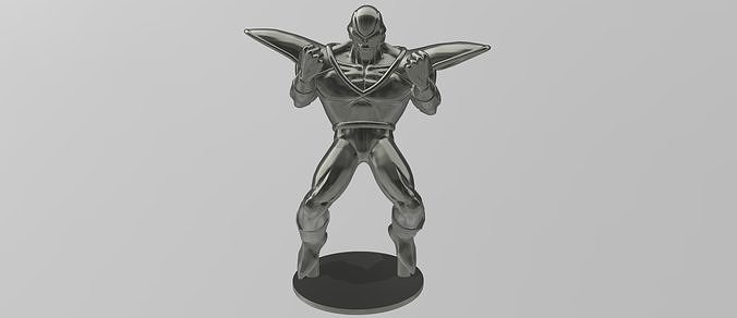 Burter superhero statue 3D print model