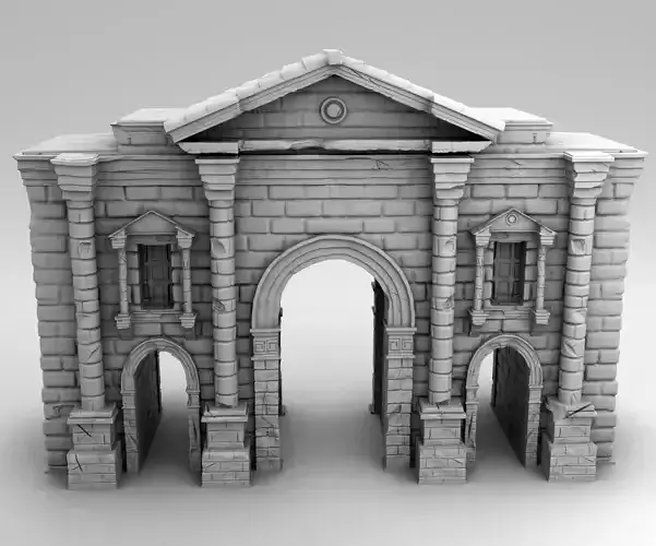 Ancient Greek Gates 3D print model