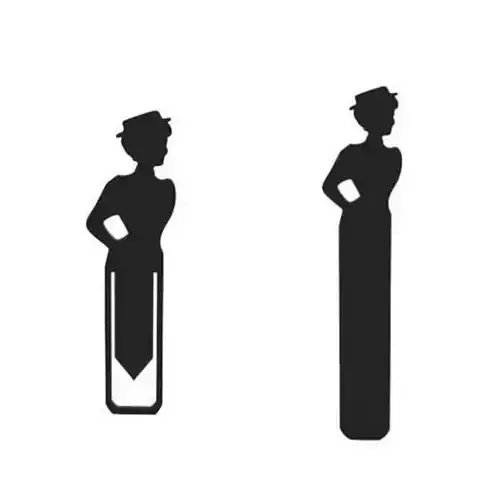 Bookmark and paper clip