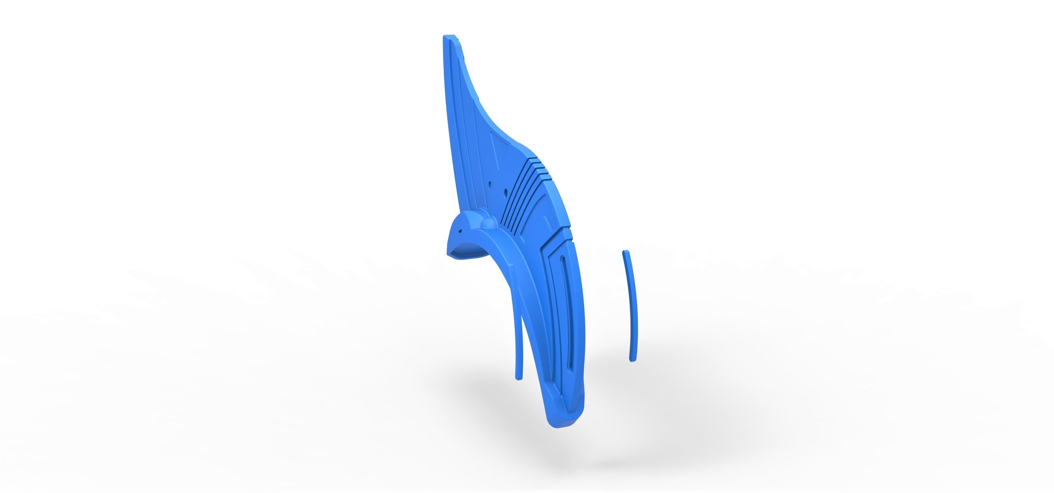 Prototype Fin of Yondu Udonta from Guardians of the Galaxy 2 3D print model_21