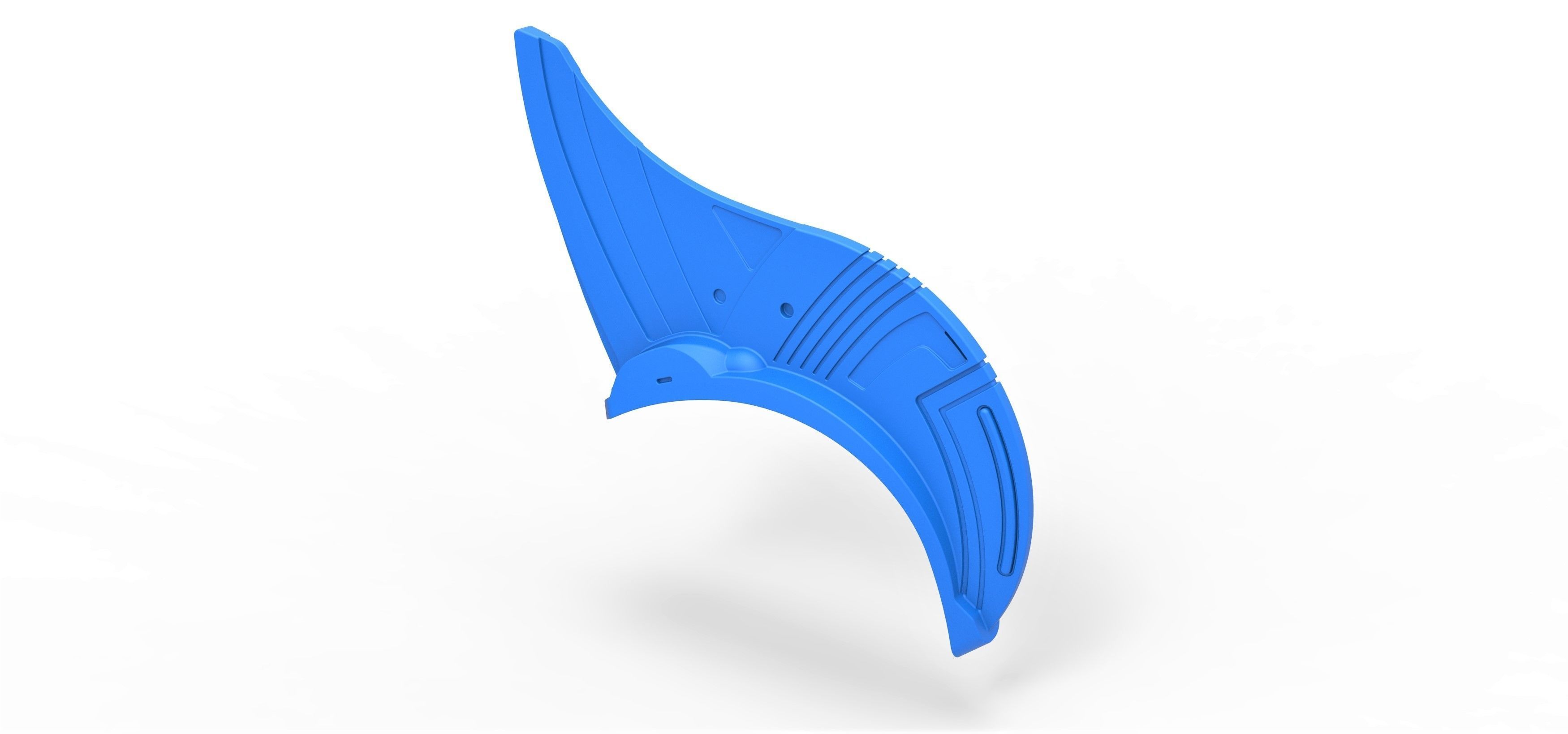 Prototype Fin of Yondu Udonta from Guardians of the Galaxy 2 3D print model_17