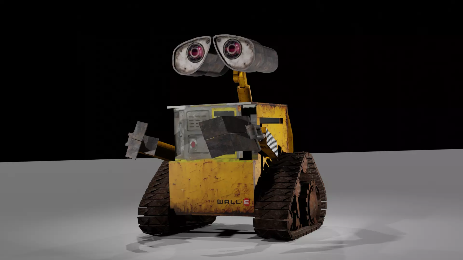 wall-e wall e robot Free 3D model