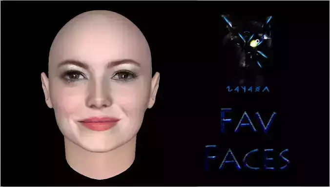 EmmaS FavFaces 3D model