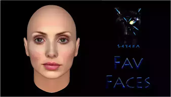 NatalieI FavFaces 3D model