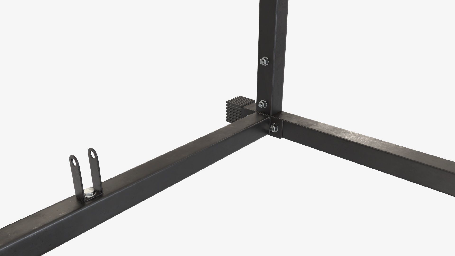 Exercise adjustable bench cage 3D model_3