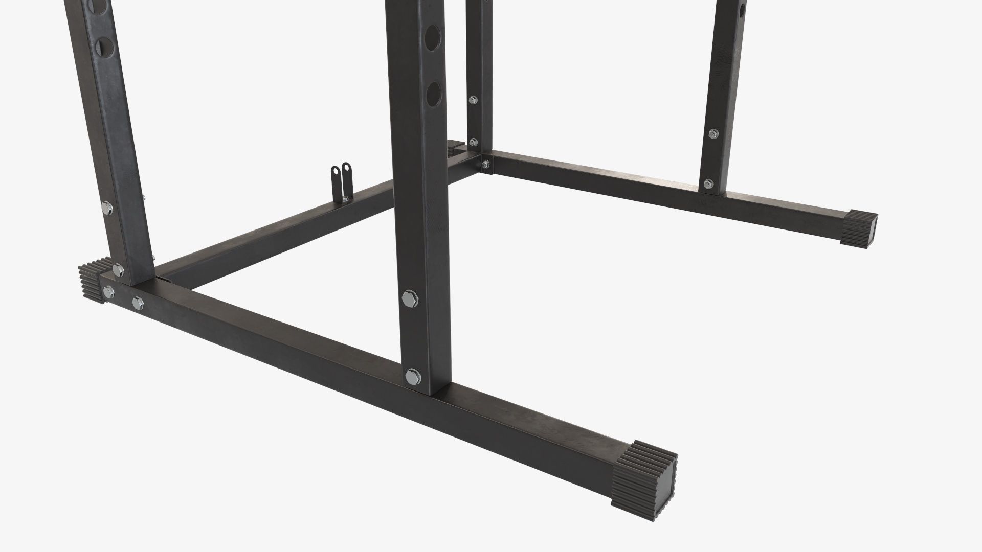 Exercise adjustable bench cage 3D model_2