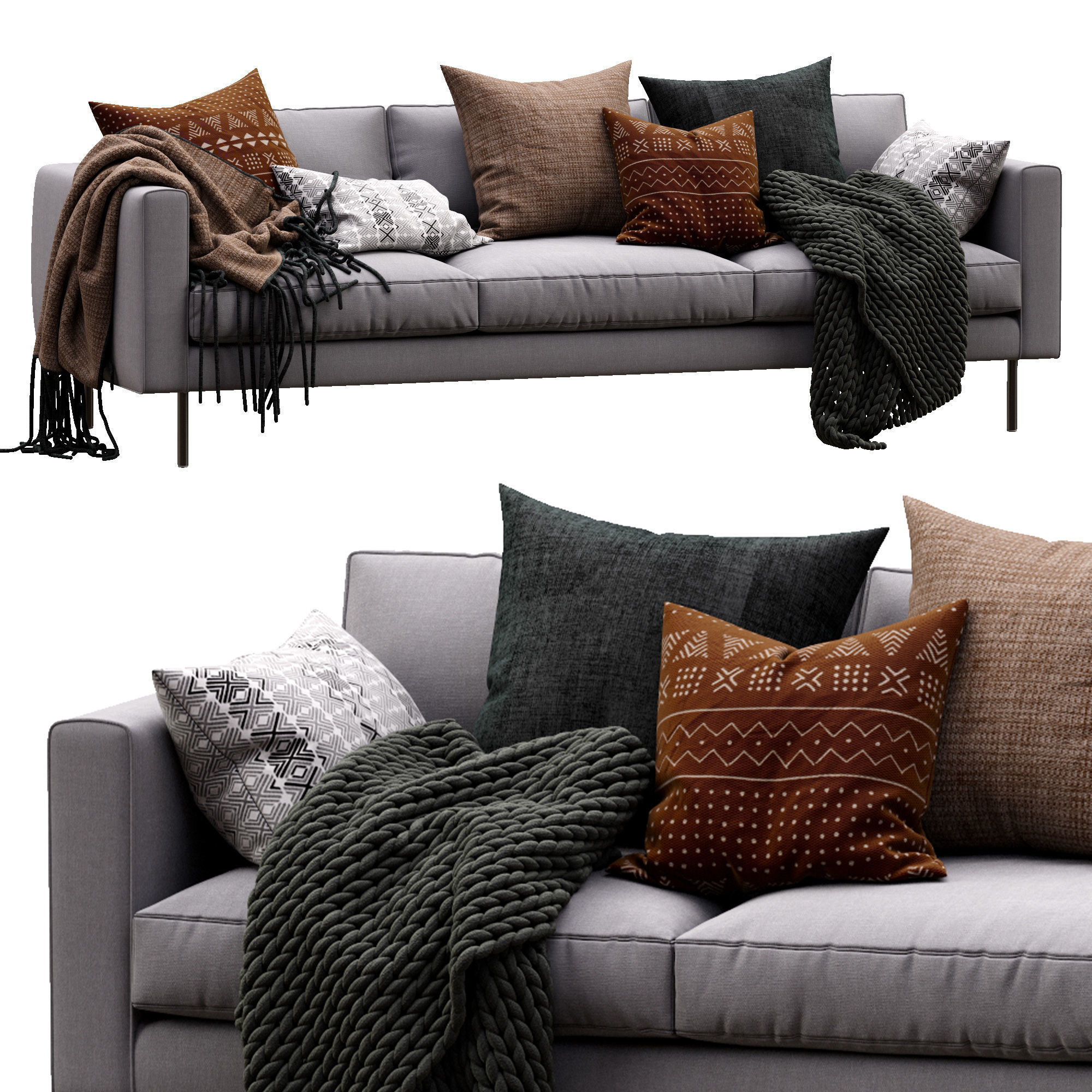 Boutique Sofa By Moooi 3D model_2