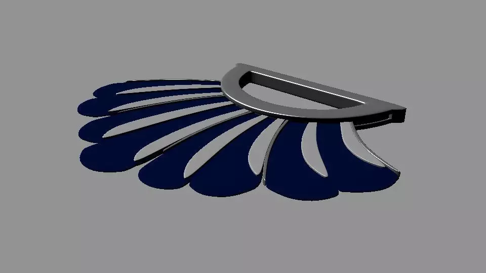 SQ Fan Low-poly 3D model_0