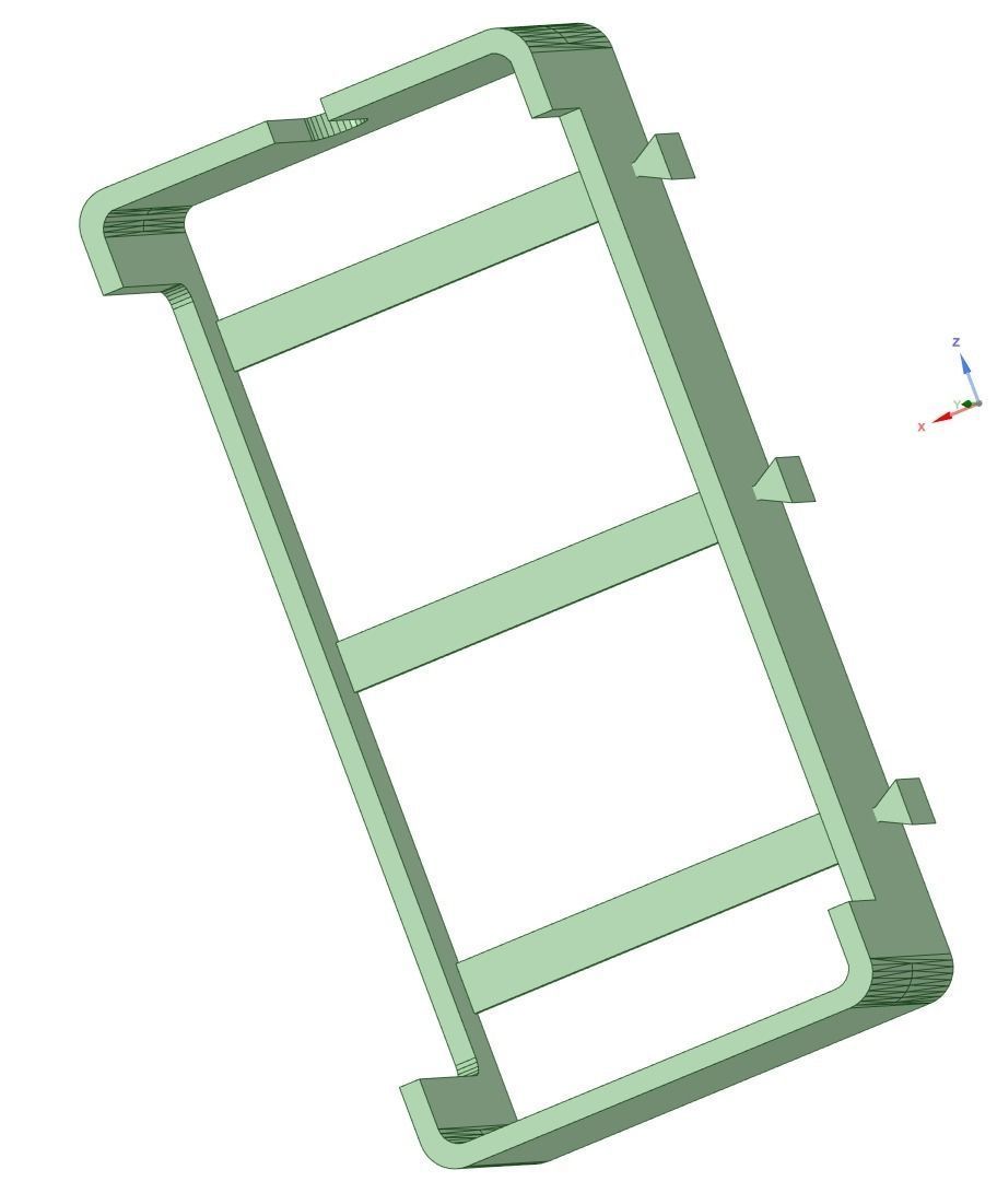 Microsoft Surface Book 3 Holder - VESA Mount 3D print model_8