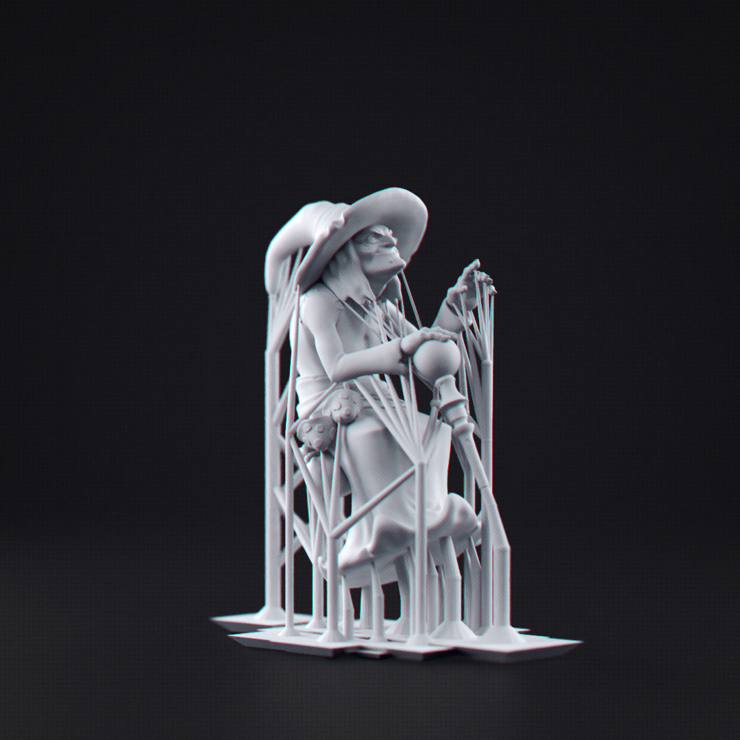 Miniature - Witch 3D print model_1