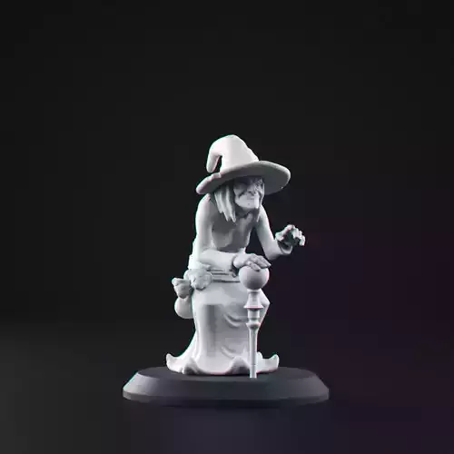 Miniature - Witch 3D print model