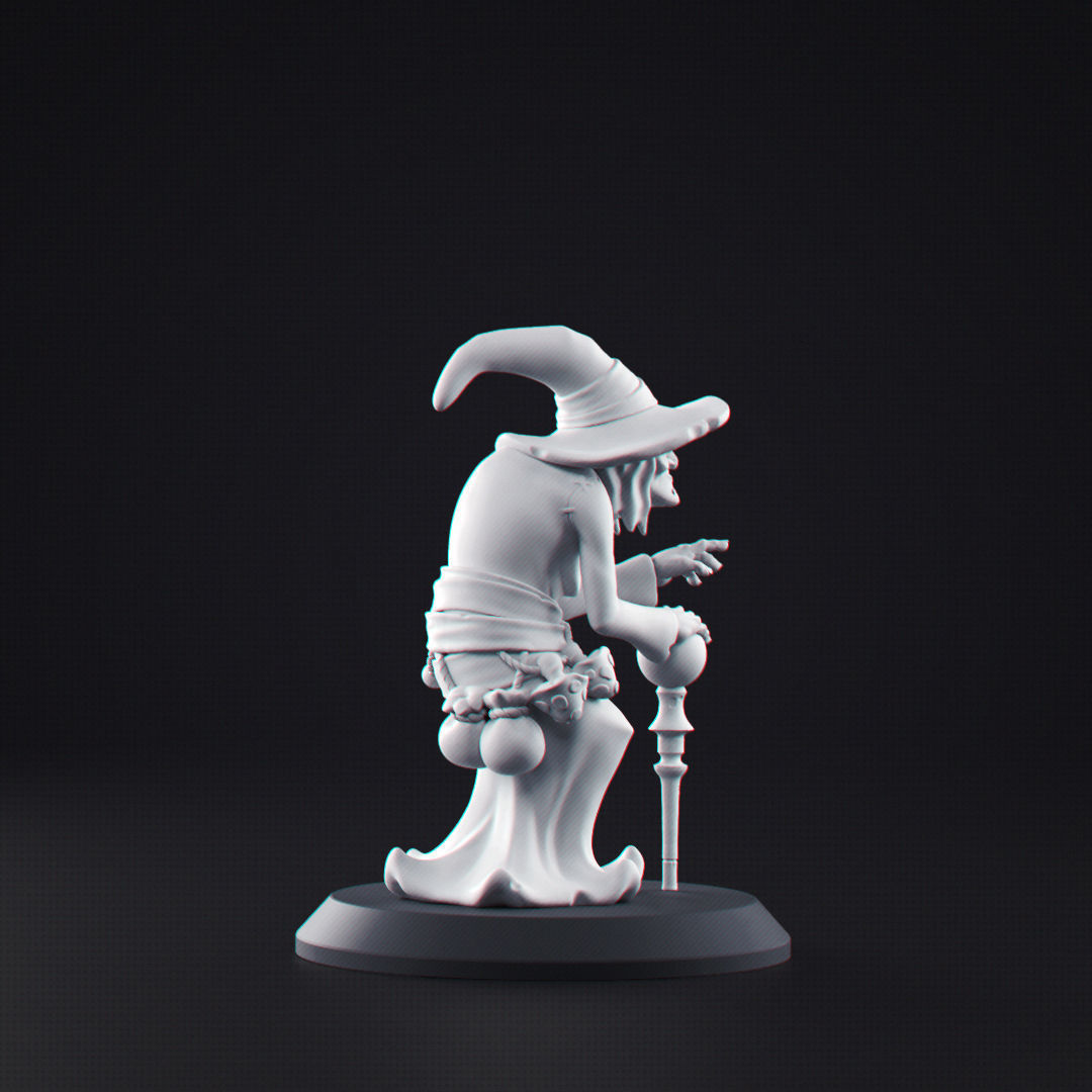 Miniature - Witch 3D print model_3