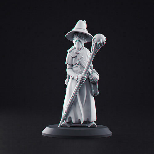 Miniature - Wizard 3D print model