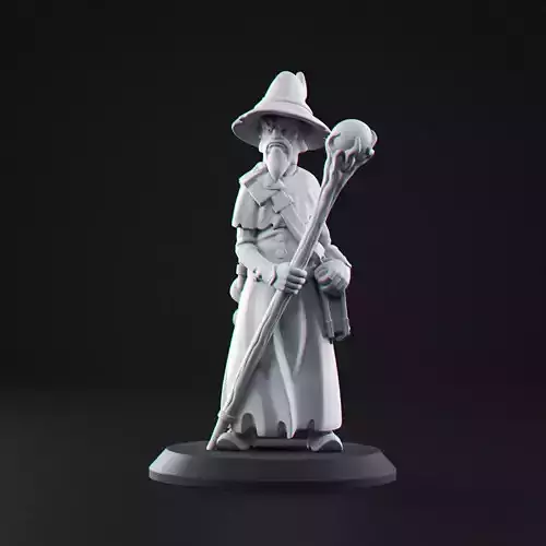 Miniature - Wizard 3D print model