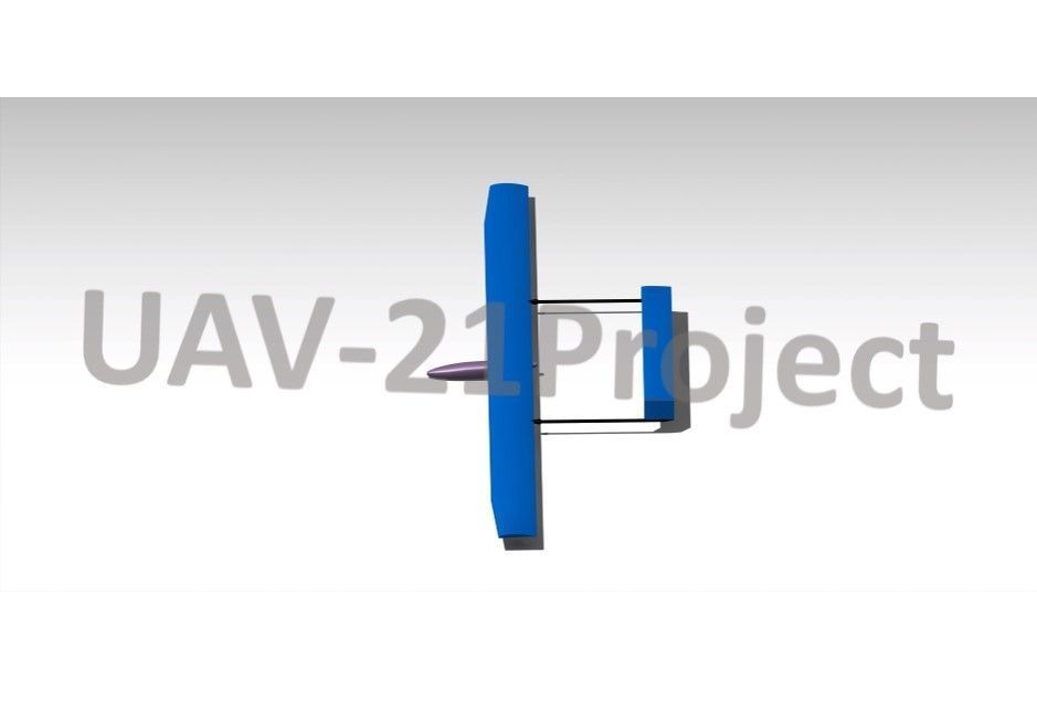 Long Endurance Electric UAV 3D model  3D print model_8