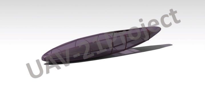 Long Endurance Electric UAV 3D model  3D print model_5