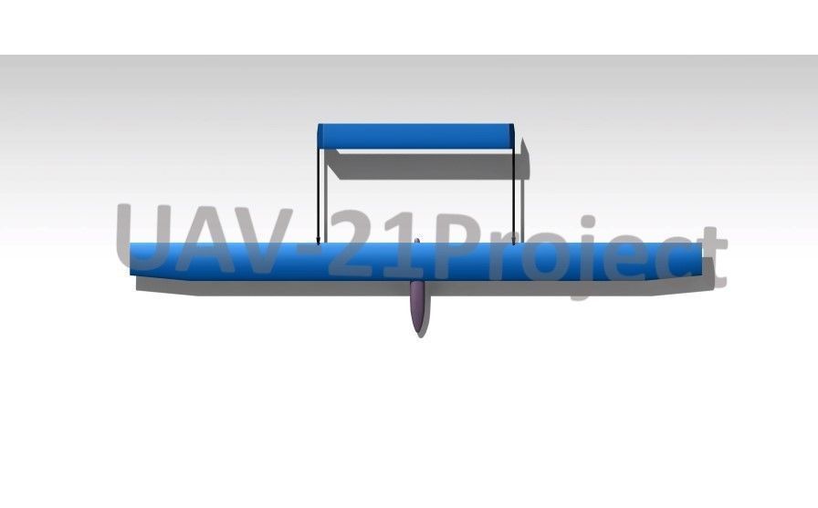 Long Endurance Electric UAV 3D model  3D print model_20