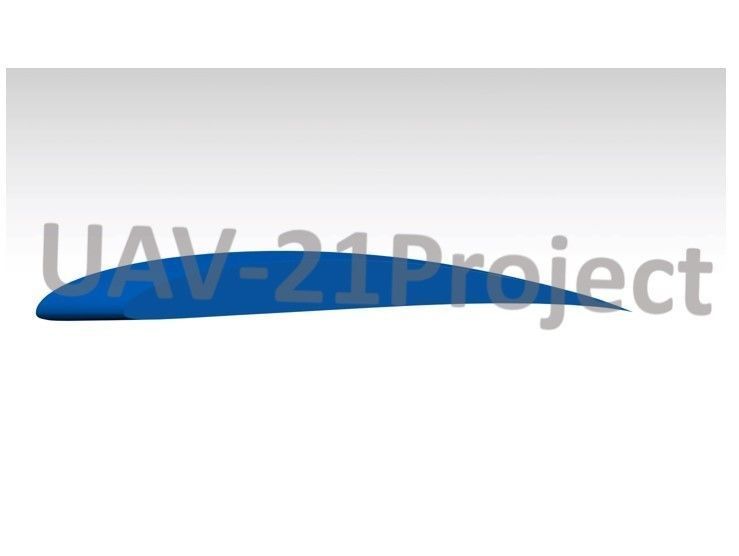 Long Endurance Electric UAV 3D model  3D print model_17