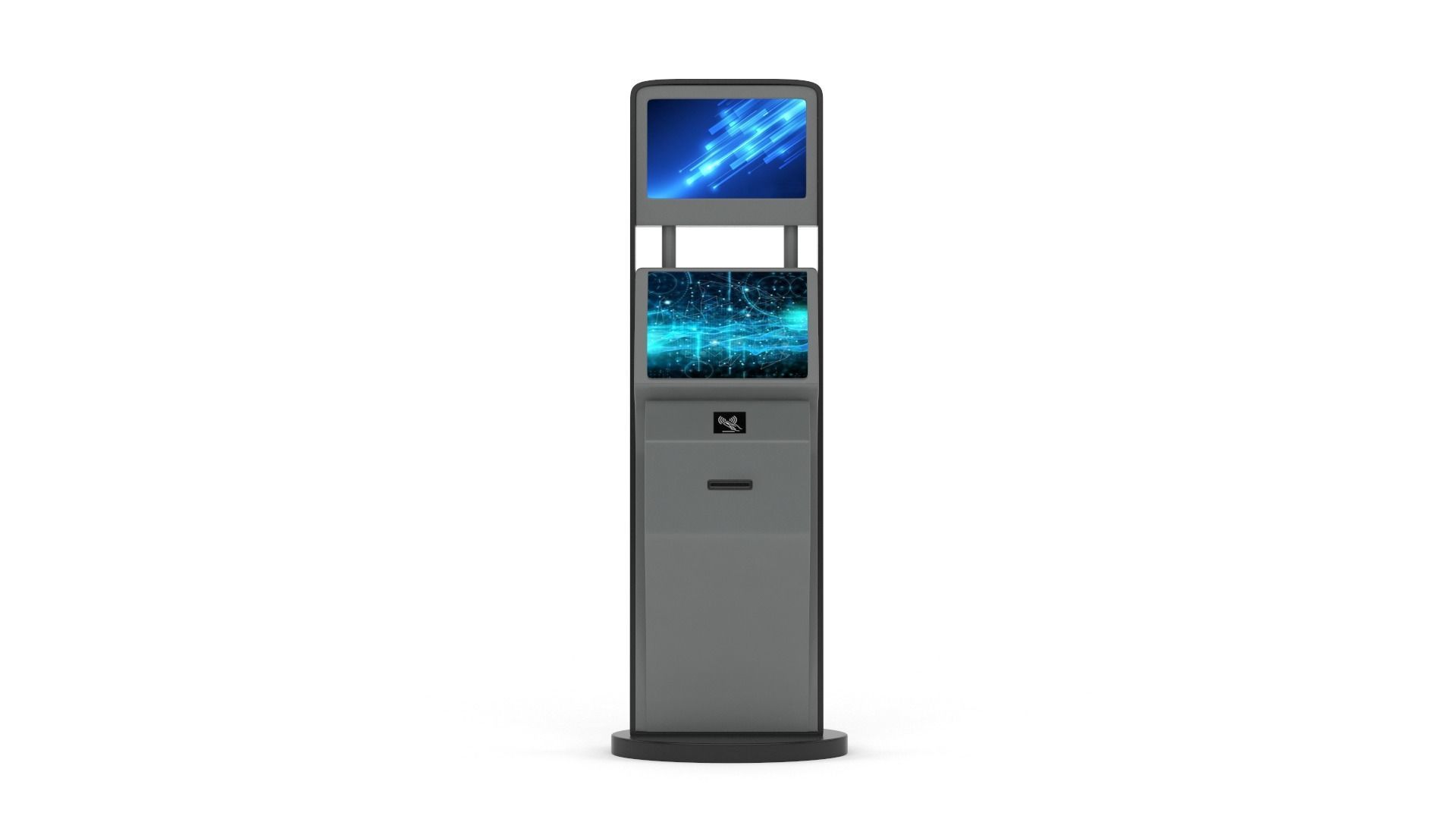 Information Kiosk 3D model_1