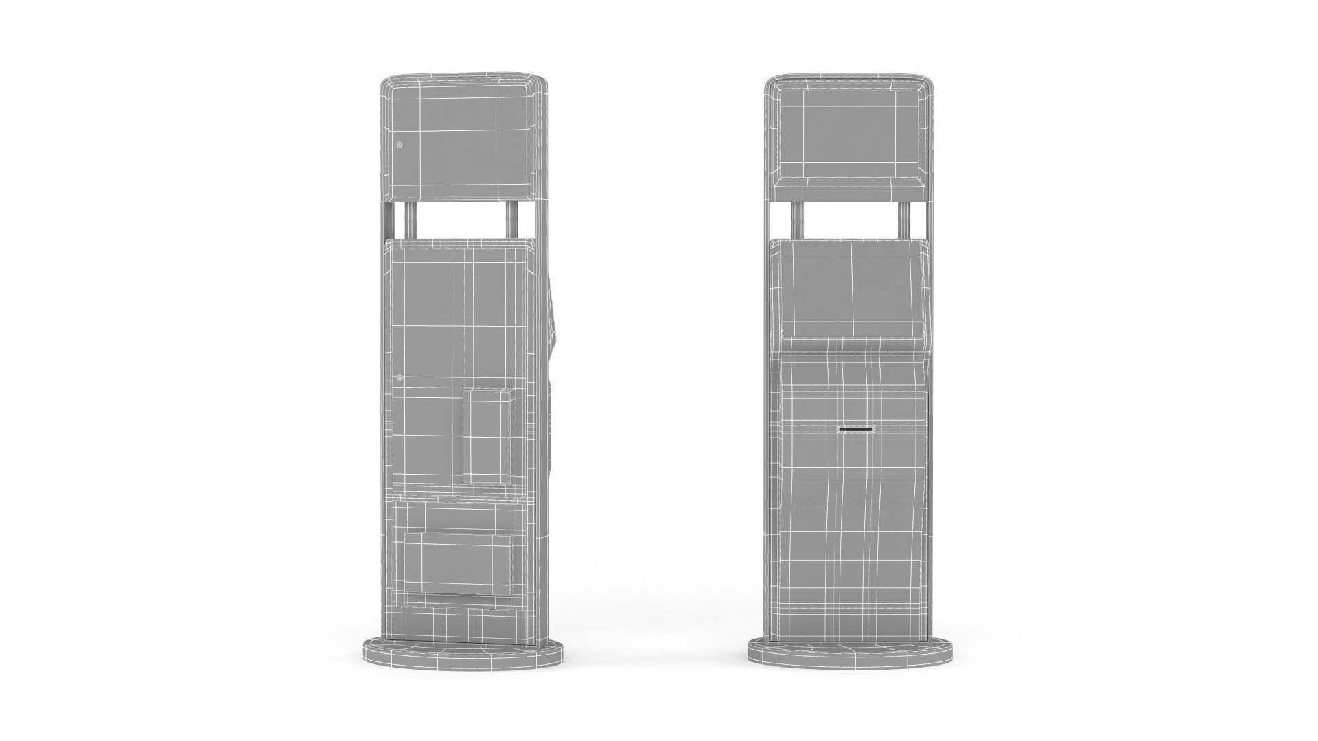Information Kiosk 3D model_6