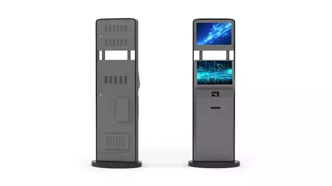Information Kiosk 3D model