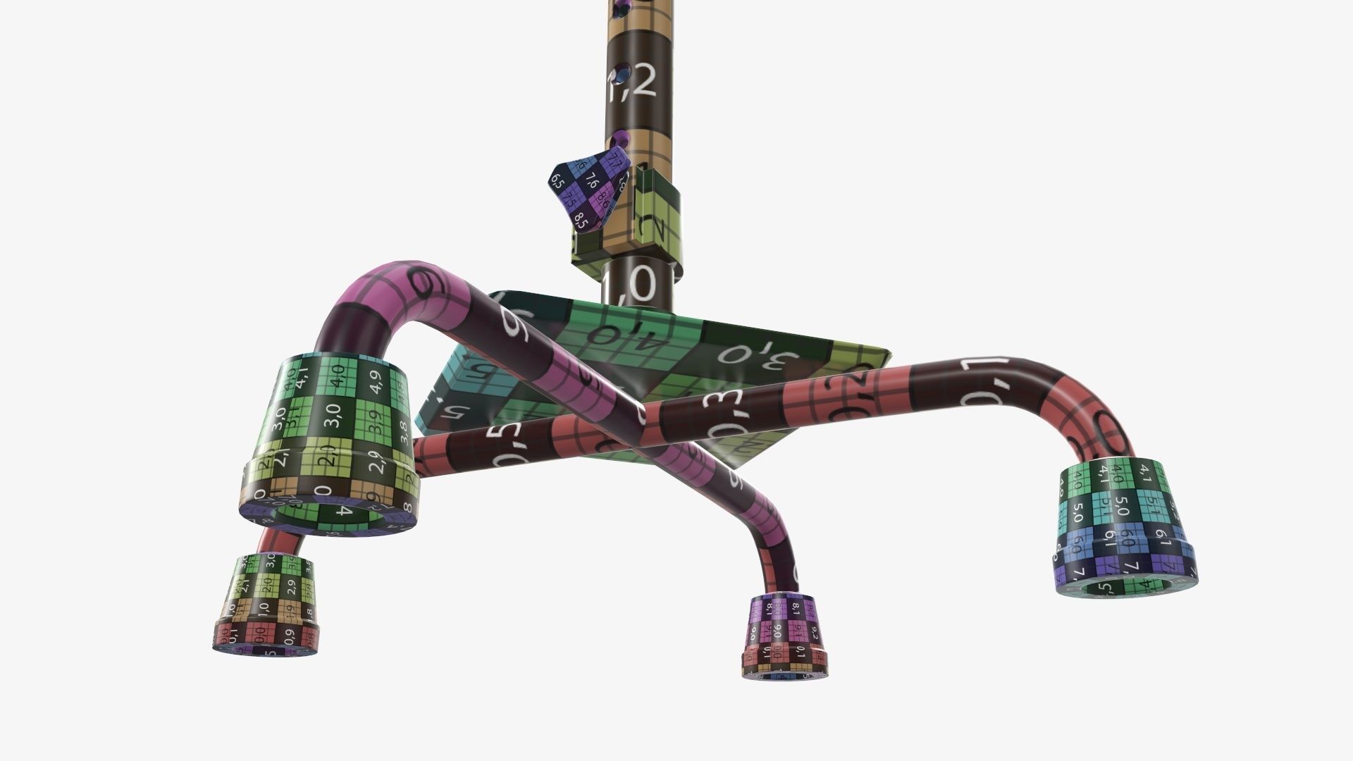 Quad cane large 3D model_17