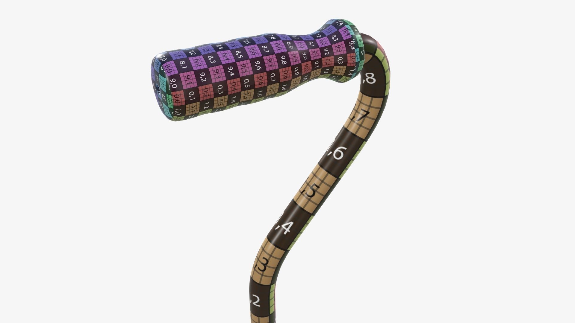 Quad cane large 3D model_15