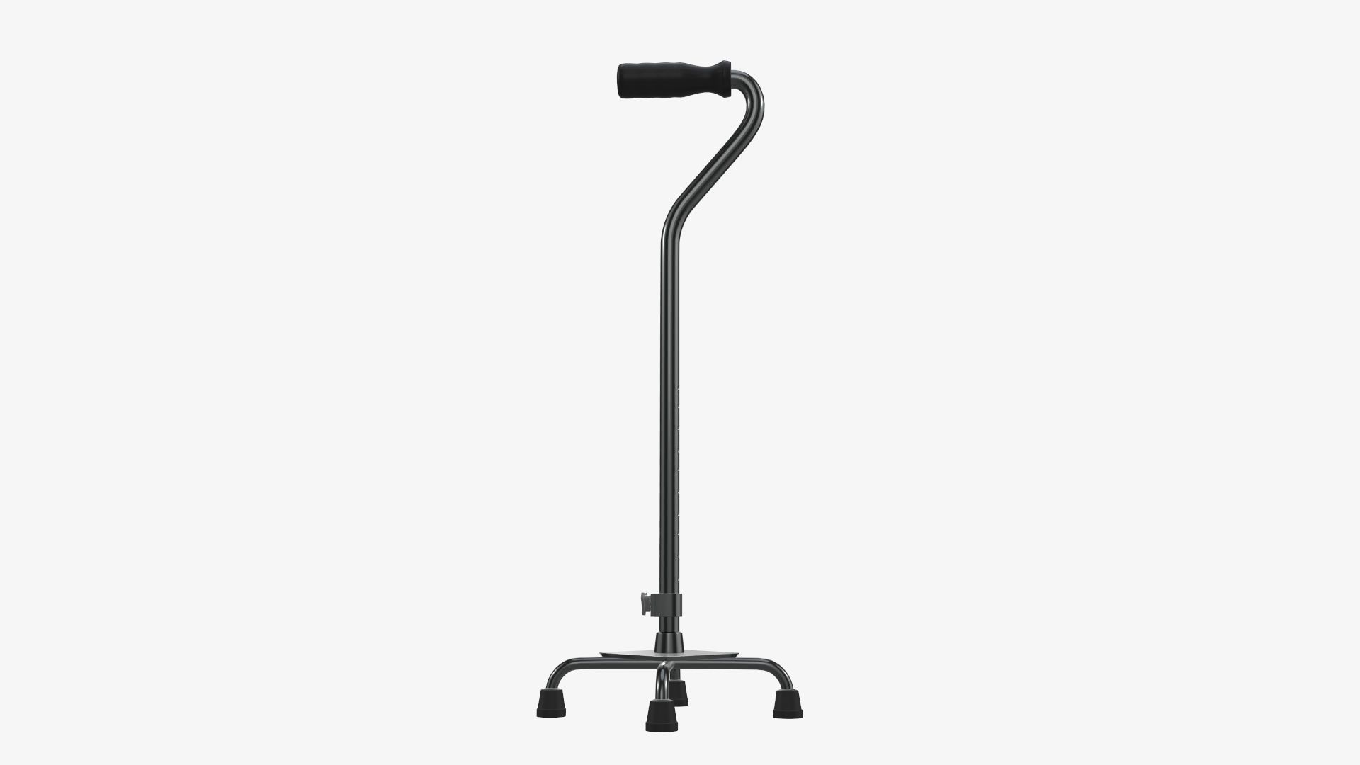 Quad cane large 3D model_2