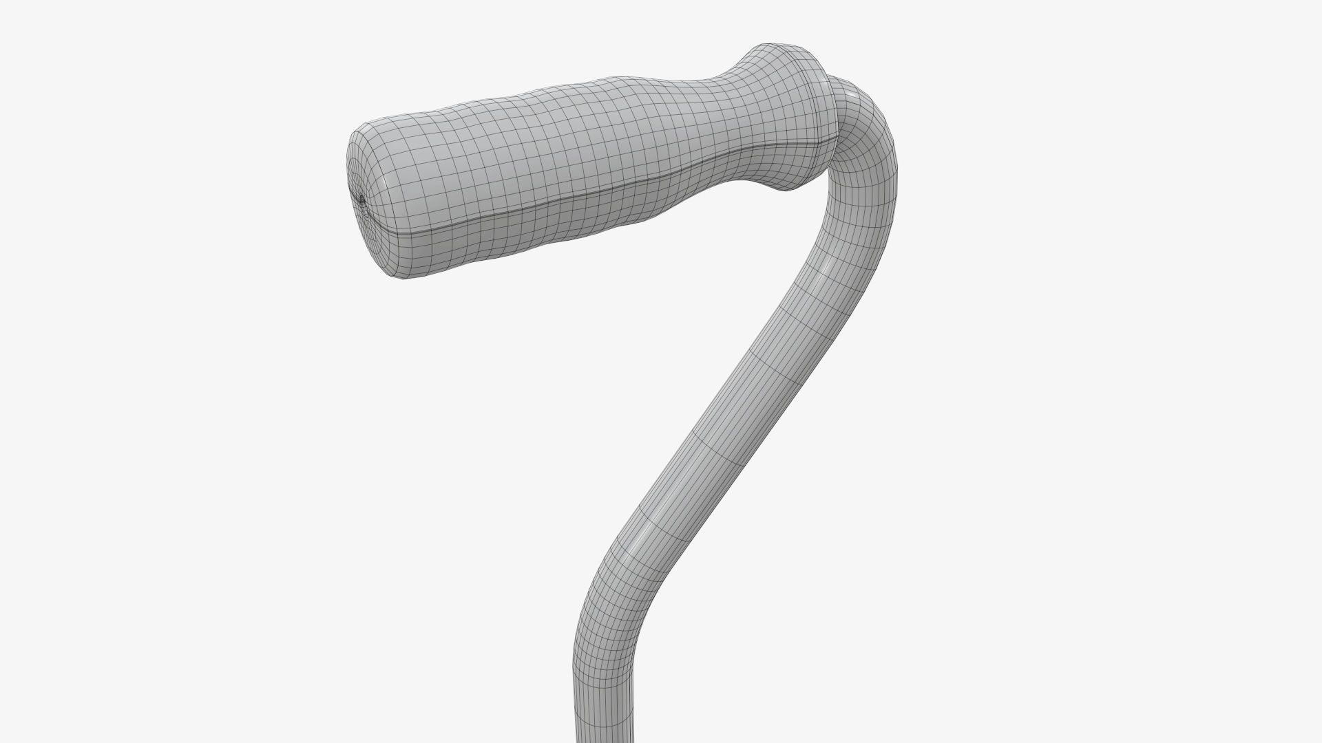 Quad cane large 3D model_9