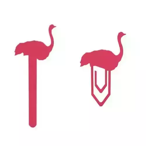 Paper clip and bookmark