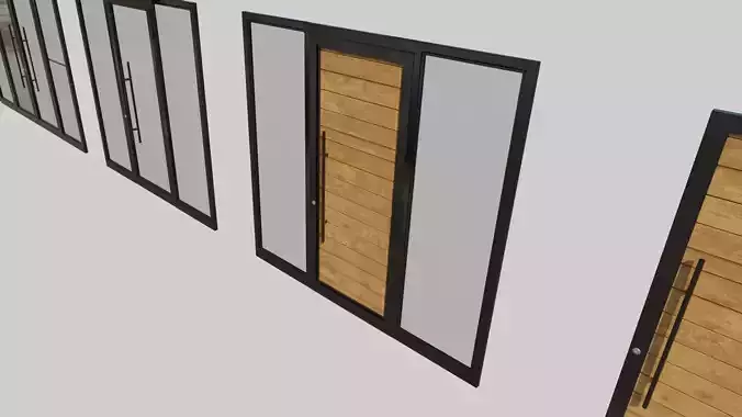 aluminum glass door collection